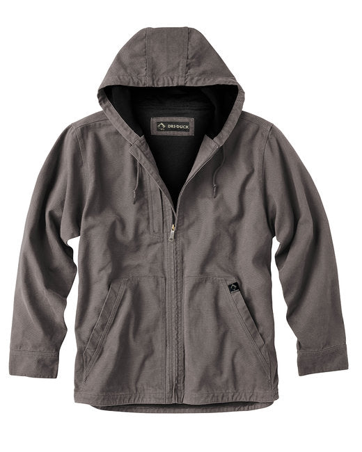 DD5090T Dri Duck Men's 100% Cotton 12 oz. Canvas/Polyester Thermal Lining Hooded Tall Laredo Jacket