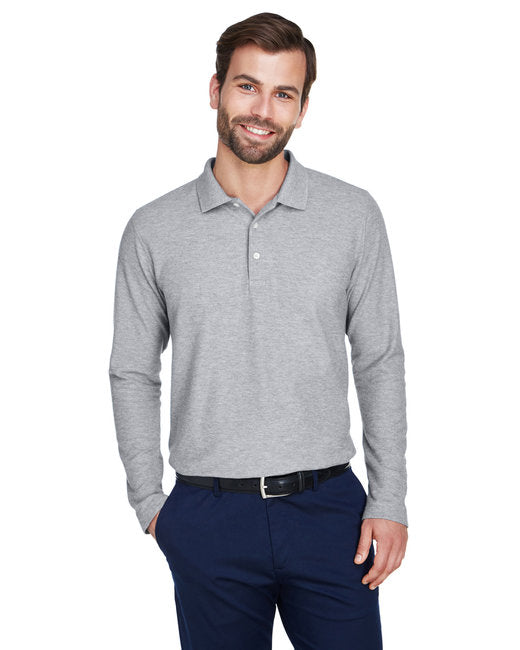 DG170 Devon & Jones Men's DRYTEC20™ Performance Long-Sleeve Polo