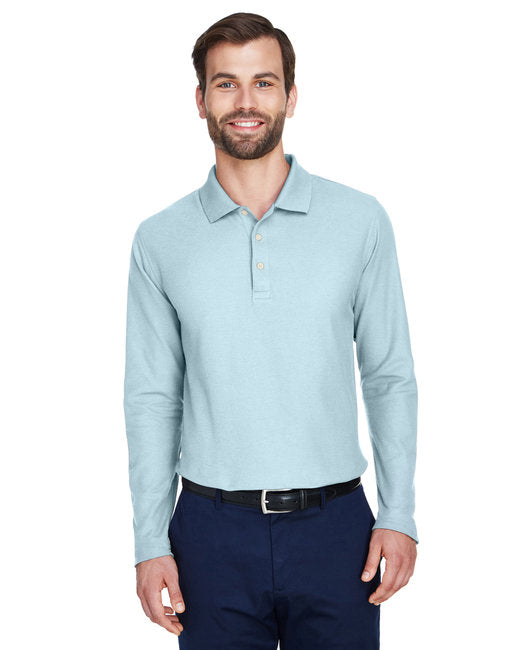 DG170 Devon & Jones Men's DRYTEC20™ Performance Long-Sleeve Polo