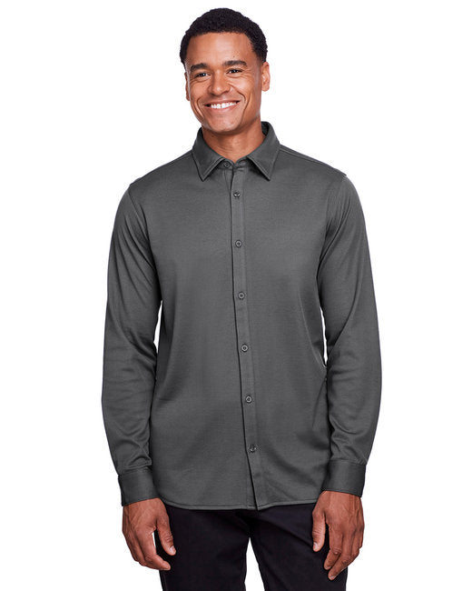 DG20Z Devon & Jones CrownLux Performance® Men's Plaited Button-Down