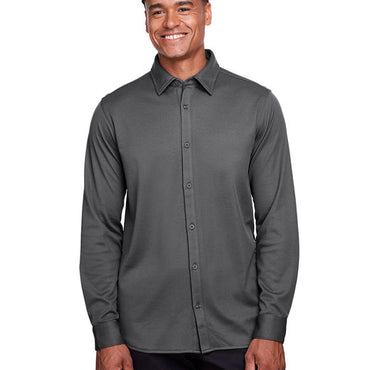 DG20Z Devon & Jones CrownLux Performance® Men's Plaited Button-Down