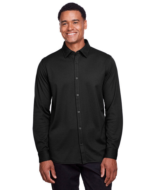 DG20Z Devon & Jones CrownLux Performance® Men's Plaited Button-Down