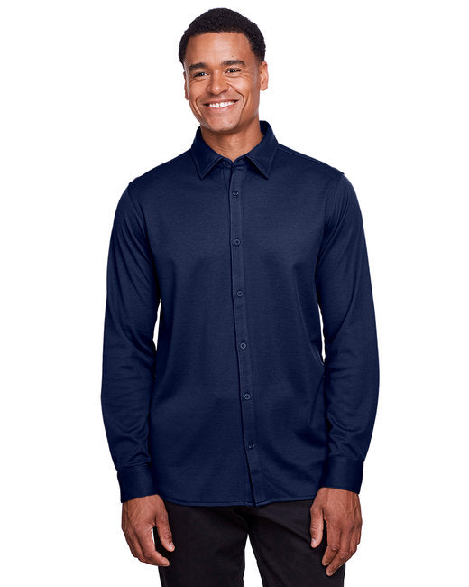 DG20Z Devon & Jones CrownLux Performance® Men's Plaited Button-Down