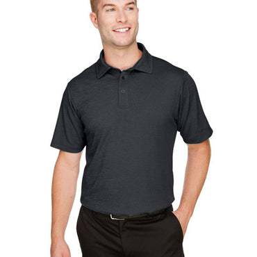 DG22 Devon & Jones CrownLux Performance® Men's Address Melange Polo