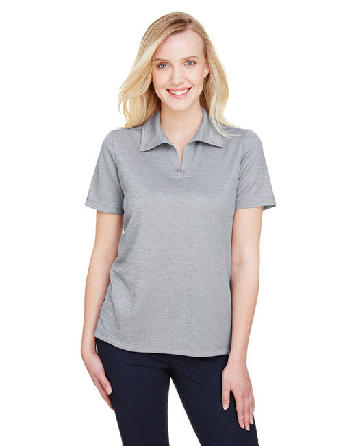 DG22W Devon & Jones CrownLux Performance® Ladies' Address Melange Polo