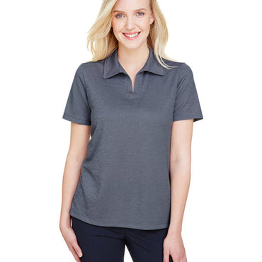 DG22W Devon & Jones CrownLux Performance® Ladies' Address Melange Polo