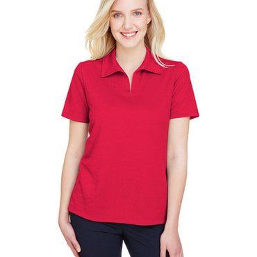 DG22W Devon & Jones CrownLux Performance® Ladies' Address Melange Polo