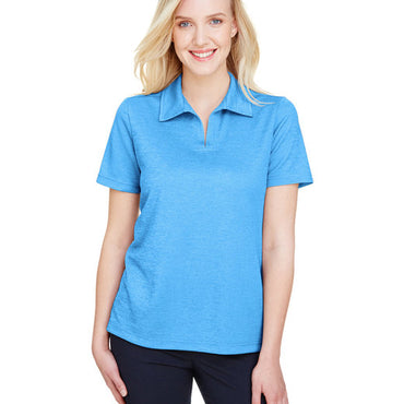 DG22W Devon & Jones CrownLux Performance® Ladies' Address Melange Polo