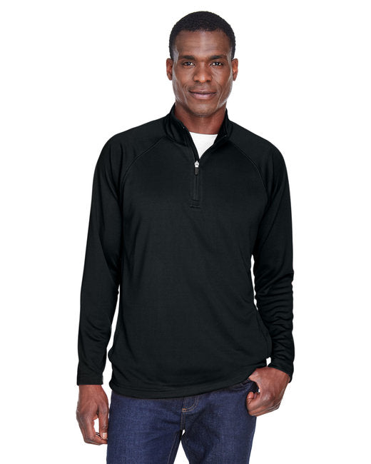 DG440 Devon & Jones Men's Stretch Tech-Shell® Compass Quarter-Zip