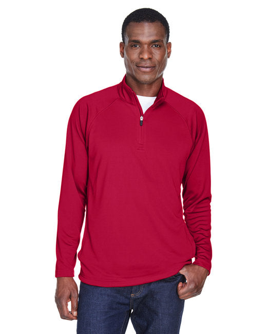 DG440 Devon & Jones Men's Stretch Tech-Shell® Compass Quarter-Zip