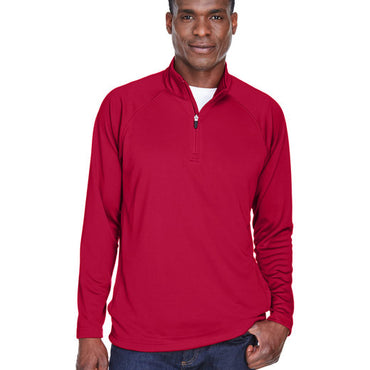 DG440 Devon & Jones Men's Stretch Tech-Shell® Compass Quarter-Zip