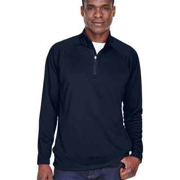 DG440 Devon & Jones Men's Stretch Tech-Shell® Compass Quarter-Zip