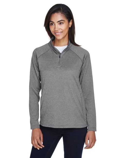 DG440W Devon & Jones Ladies' Stretch Tech-Shell® Compass Quarter-Zip