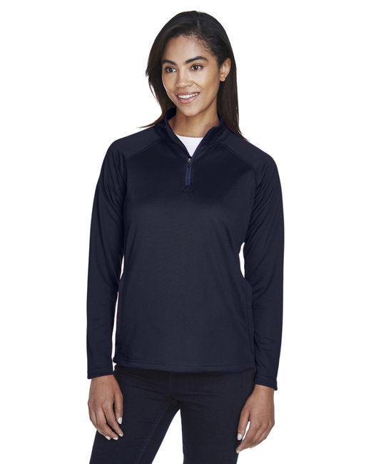 DG440W Devon & Jones Ladies' Stretch Tech-Shell® Compass Quarter-Zip