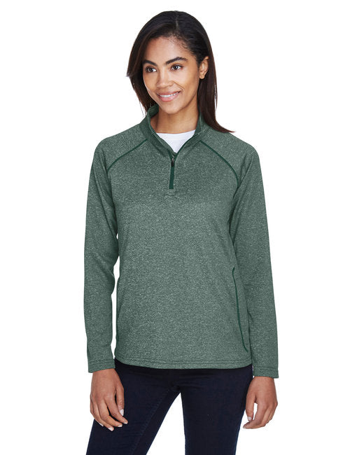 DG440W Devon & Jones Ladies' Stretch Tech-Shell® Compass Quarter-Zip