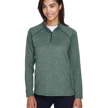 DG440W Devon & Jones Ladies' Stretch Tech-Shell® Compass Quarter-Zip