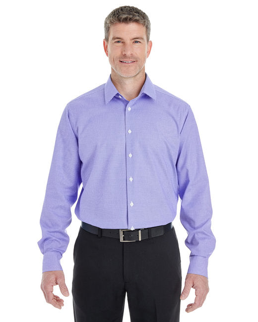 DG532 Devon & Jones Men's Crown Collection® Royal Dobby Shirt