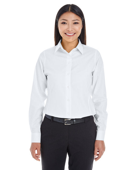 DG532W Devon & Jones Ladies' Crown Collection® Royal Dobby Woven Shirt