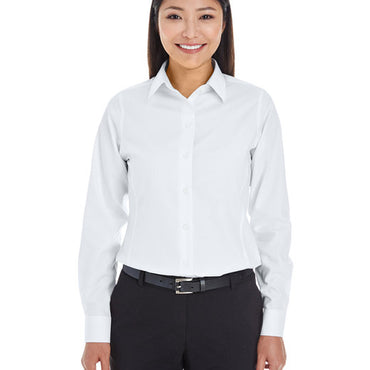 DG532W Devon & Jones Ladies' Crown Collection® Royal Dobby Woven Shirt