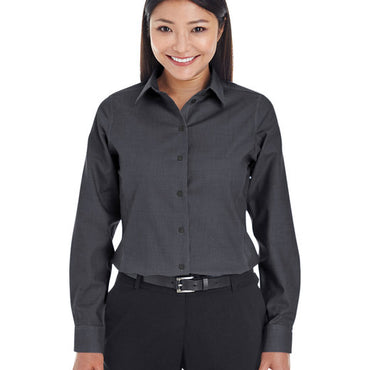 DG532W Devon & Jones Ladies' Crown Collection® Royal Dobby Woven Shirt