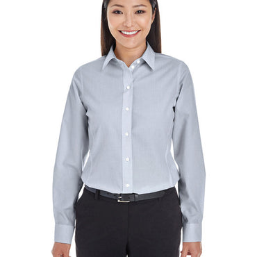 DG534W Devon & Jones Ladies' Crown Collection® Striped Woven Shirt