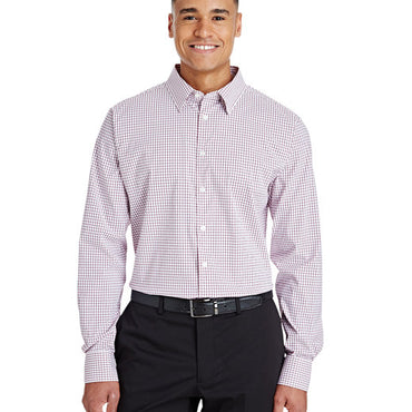 DG540 Devon & Jones CrownLux Performance® Men's Micro Windowpane Woven Shirt