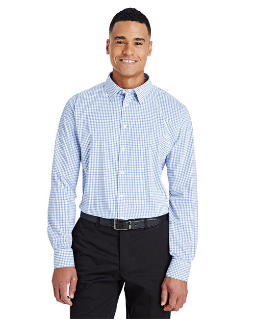 DG540 Devon & Jones CrownLux Performance® Men's Micro Windowpane Woven Shirt