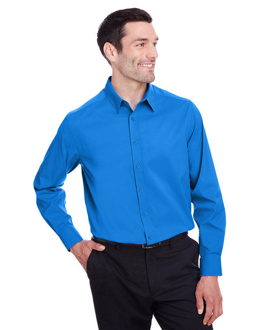 DG542 Devon & Jones CrownLux Performance® Men's Stretch Woven Shirt