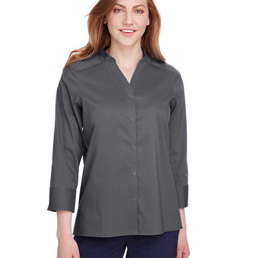 DG560W Devon & Jones Ladies' Crown Collection® Stretch Broadcloth 3/4 Sleeve Blouse