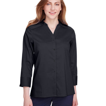 DG560W Devon & Jones Ladies' Crown Collection® Stretch Broadcloth 3/4 Sleeve Blouse