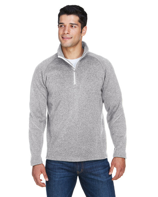 DG792 Devon & Jones Adult Bristol Sweater Fleece Quarter-Zip