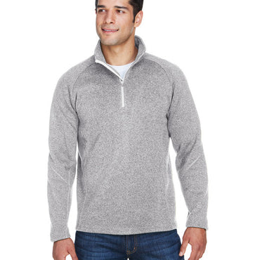 DG792 Devon & Jones Adult Bristol Sweater Fleece Quarter-Zip