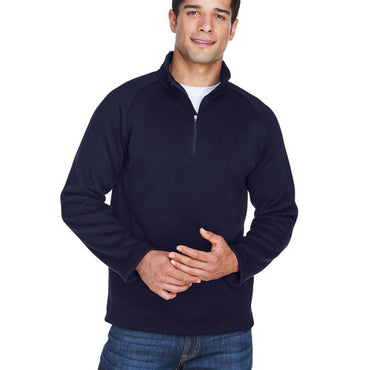 DG792 Devon & Jones Adult Bristol Sweater Fleece Quarter-Zip