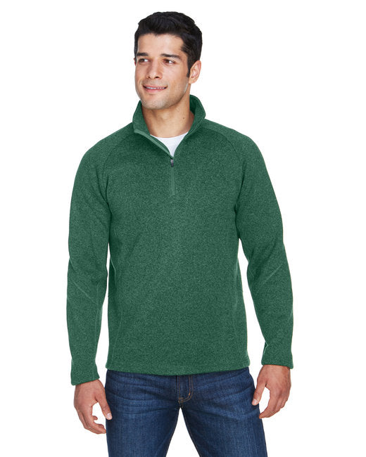 DG792 Devon & Jones Adult Bristol Sweater Fleece Quarter-Zip