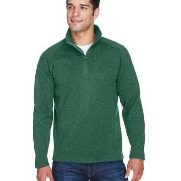 DG792 Devon & Jones Adult Bristol Sweater Fleece Quarter-Zip