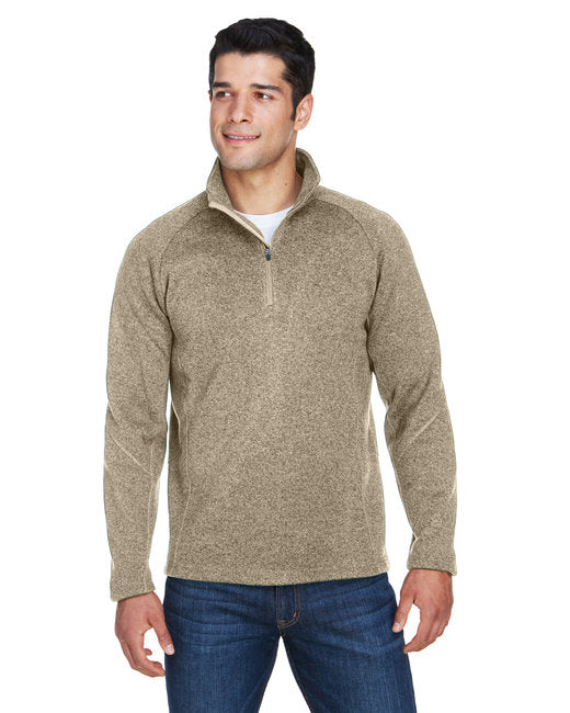 DG792 Devon & Jones Adult Bristol Sweater Fleece Quarter-Zip