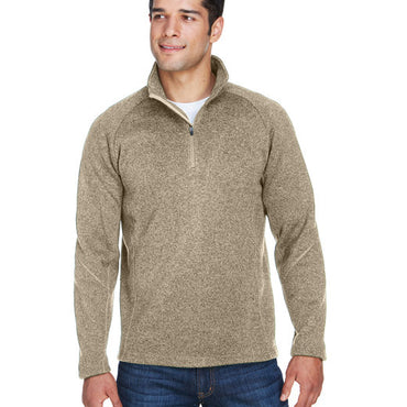 DG792 Devon & Jones Adult Bristol Sweater Fleece Quarter-Zip