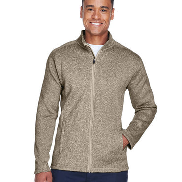 DG793 Devon & Jones Men's Bristol Full-Zip Sweater Fleece Jacket