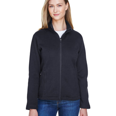 DG793W Devon & Jones Ladies' Bristol Full-Zip Sweater Fleece Jacket