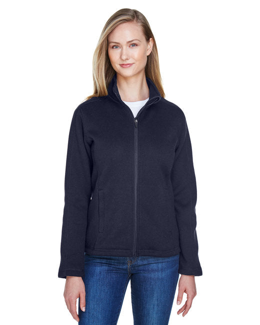 DG793W Devon & Jones Ladies' Bristol Full-Zip Sweater Fleece Jacket