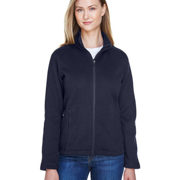 DG793W Devon & Jones Ladies' Bristol Full-Zip Sweater Fleece Jacket