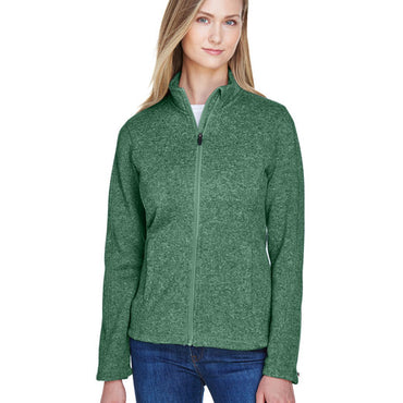 DG793W Devon & Jones Ladies' Bristol Full-Zip Sweater Fleece Jacket