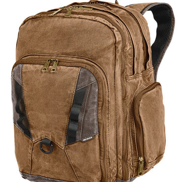 DI1039 Dri Duck Heavy Duty Traveler Canvas Backpack