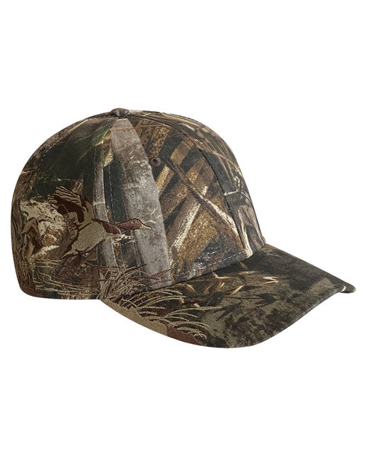 DI3254 Dri Duck Mallard Structured Mid-Profile Hat