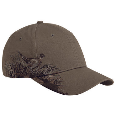 DI3261 Dri Duck Brushed Cotton Twill Pheasant Cap