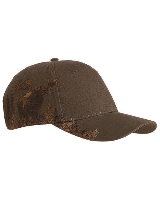 DI3295 Dri Duck Brushed Cotton Twill Moose Cap
