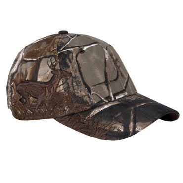 DI3301 Dri Duck Running Buck Structured Mid-Profile Hat