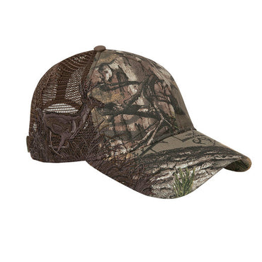 DI3301 Dri Duck Running Buck Structured Mid-Profile Hat