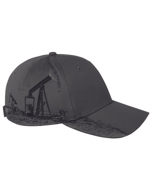 DI3330 Dri Duck Brushed Cotton Twill Oil Field Cap