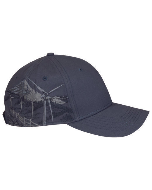 DI3347 Dri Duck Brushed Cotton Twill Wind Turbine Cap